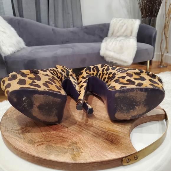 London Trash - Leopard Print Pumps (36) - Picture 3 of 4